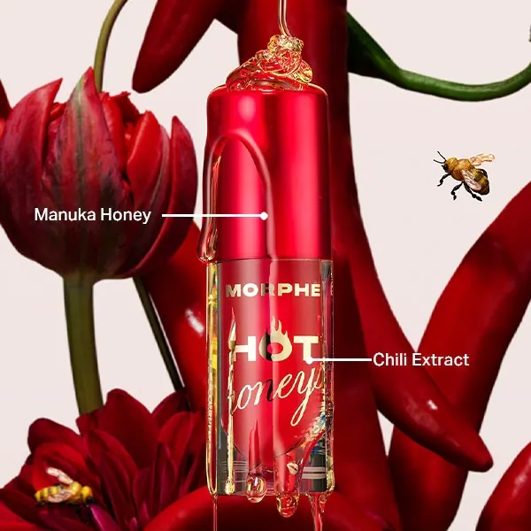 Morphe Hot Honeys Plumping Lip Oil - Heat Swarm
