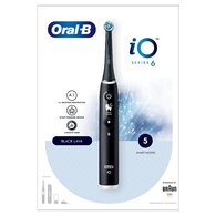 Oral-B iO6 Black Lava Electric Toothbrush + Travel Case