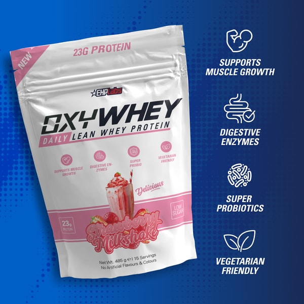 EHPlabs OxyWhey Strawberry Protein Powder 15 Serve
