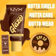 NYX Professional Makeup Buttermelt Glaze Skin Tint + SPF30 Foundation