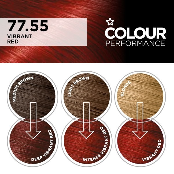 Superdrug Colour Performance 77.55 Vibrant Red