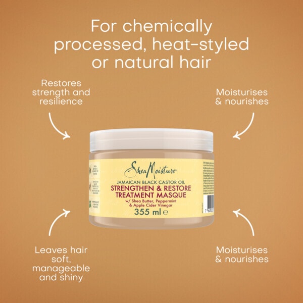 SheaMoisture Strengthen & Restore Hair Treatment Mask 355ml