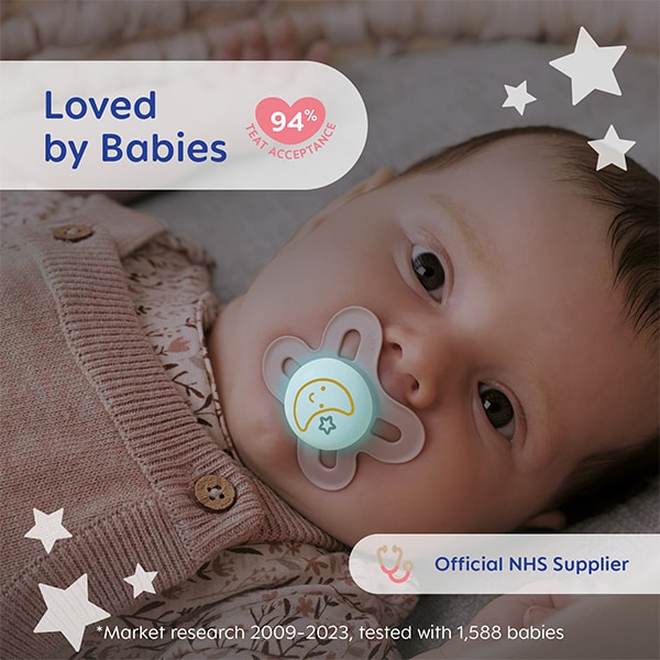 Mam Start 0-2M Night Soother 2Pk - Uni