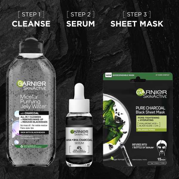 Garnier Skinactive 4% Aha + Bha & Niacinamide Serum, 30Ml