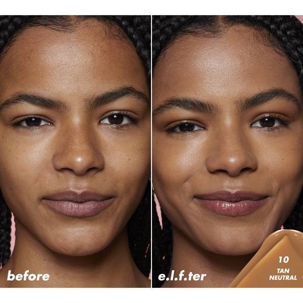 e.l.f. Halo Glow Skin Tint SPF 50 - 10 Tan Neutral