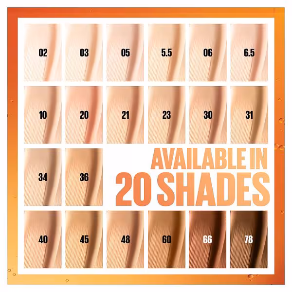 Maybelline Super Stay 24H Foundation + Vitamin C*-Shade 36