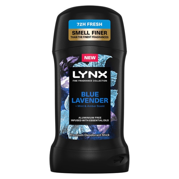 Lynx Blue Lavender 72H Fine Fragrance Deodorant Stick 50Ml