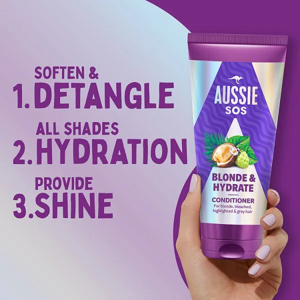 Aussie SOS Blonde & Hydrate Conditioner 200ml