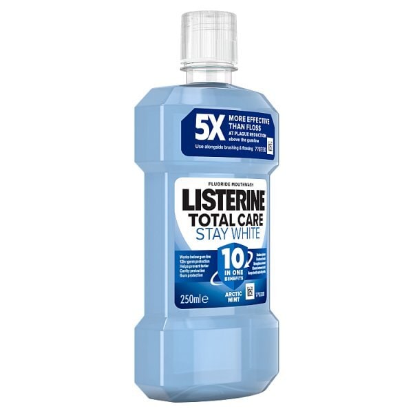 Listerine Stay White Mouthwash Artic Mint 250ml