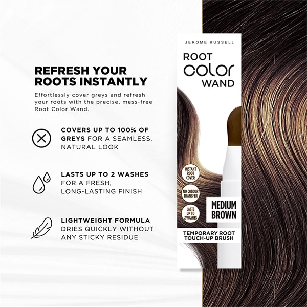 Jerome Russell Root Color Wand Medium Brown