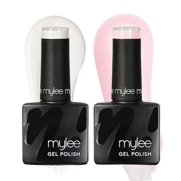 Mylee Gel Nail Polish French Manicure Duo 2X8ml