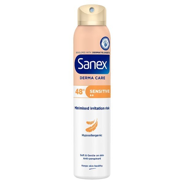 Sanex Derma Care Sensitive 48Hr Antiperspirant 200Ml