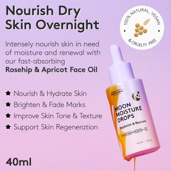 Delhicious Moisture Drops Face Oil 40ml