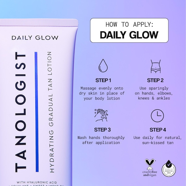 Tanologist Hydrating Daily Glow Body Lotion- Light To Medium 250ml