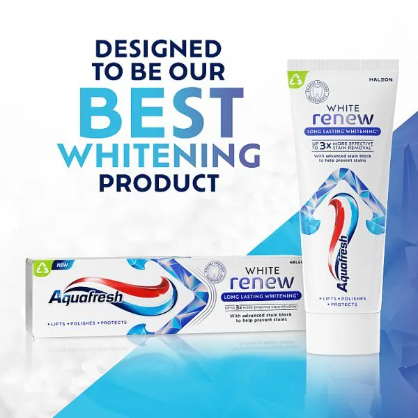 Aquafresh White Renewal Long Lasting Toothpaste 75Ml