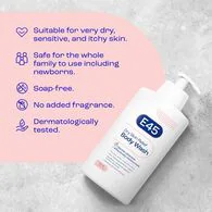 E45 Dry Skin Relief Body Wash 500Ml