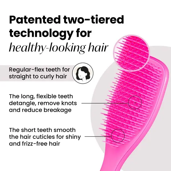Tangle Teezer Ultimate Hair Detangler Runway Pink