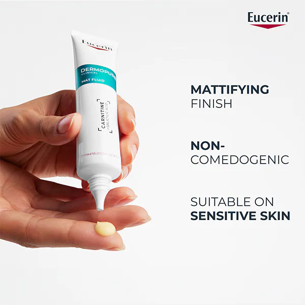 Eucerin Dermopure Clinical Mattifying Face Fluid 40Ml