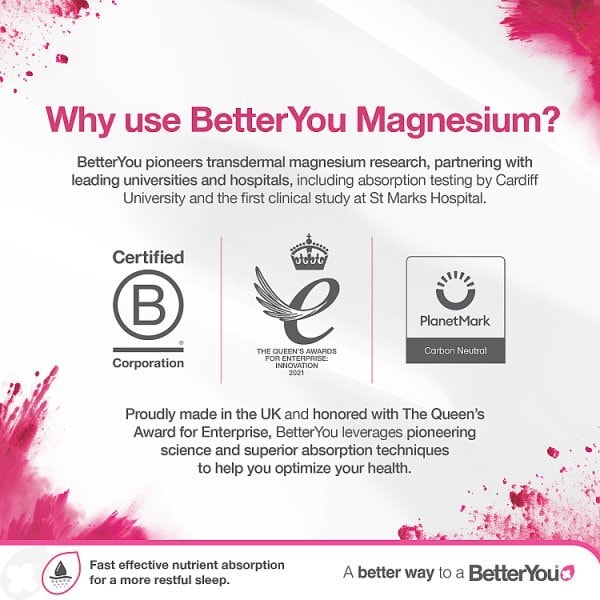 Betteryou Magnesium Sleep Spray 100Ml