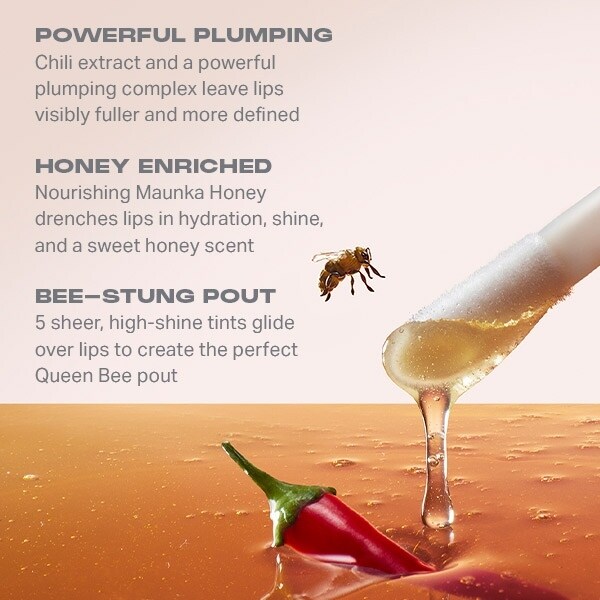 Morphe Hot Honeys Plumping Lip Oil - Hive Mentality