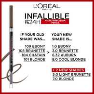 L'Oreal Paris Infallible Brows Precision Pencil Auburn