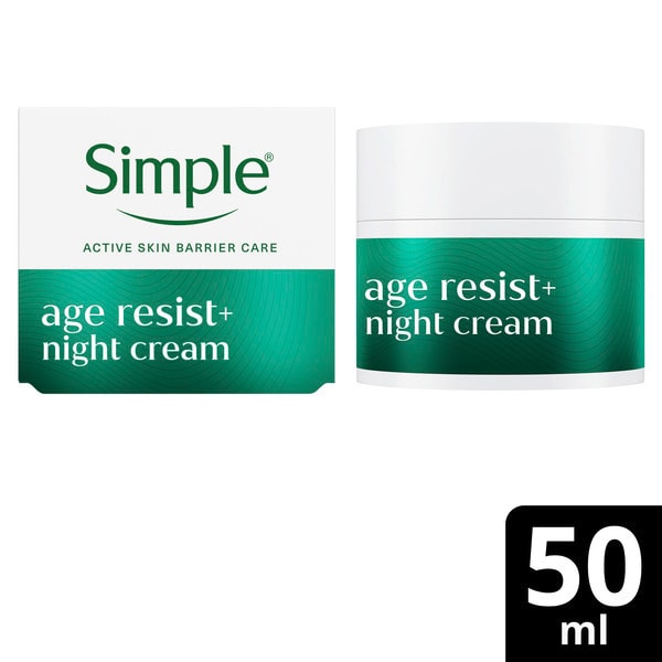 Simple Face Cream Ageresist+ Night 50Ml