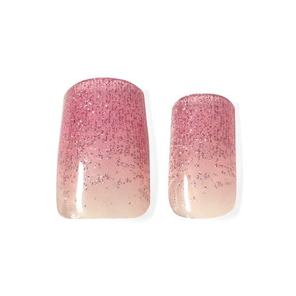 Mylee Gel Nail Wraps Pink Stardust