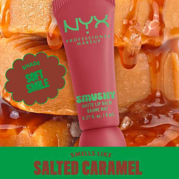 Nyx Professional Makeup Smushy Matte Lip Balm Soft Smile
