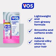 Vo5 Invisibly Light Hair Oil to enhance dry dull hair 50ml