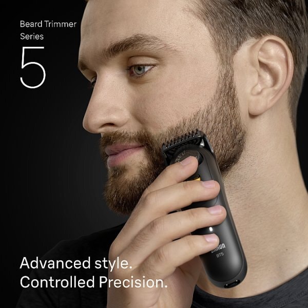 Braun Beard Trimmer, +2 Styling Tools, 20 Lengths, Bt5500