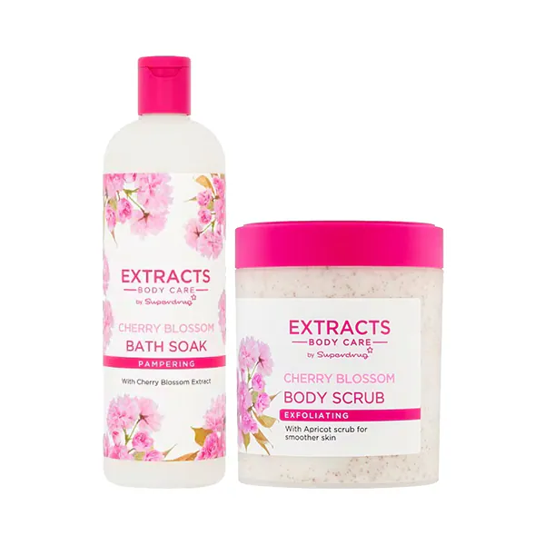 Extracts Cherry Blossom Bath Bundle