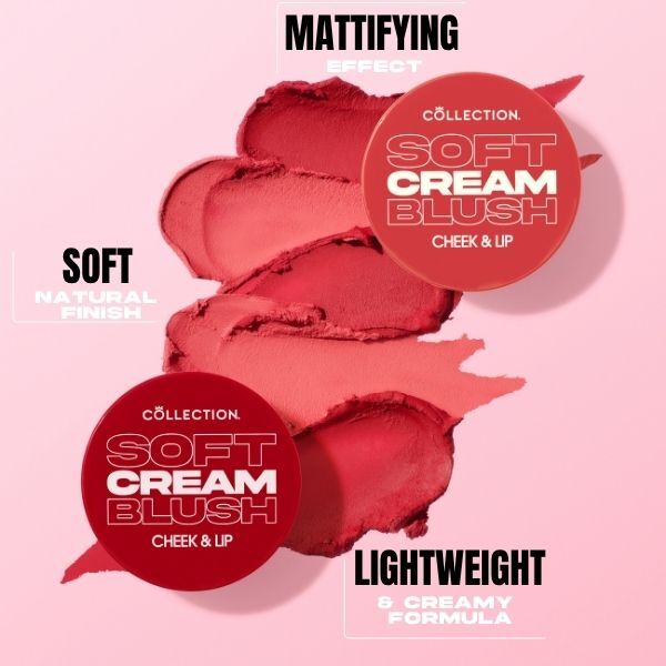 Collection Soft Cream Blush Cheek & Lip 2 Peach Dream