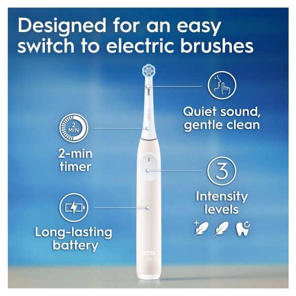 Oral-B iO2 Calm Pink Electric Toothbrush Whitening Edition
