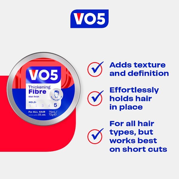 VO5 Hair Fibre Matt 75ml