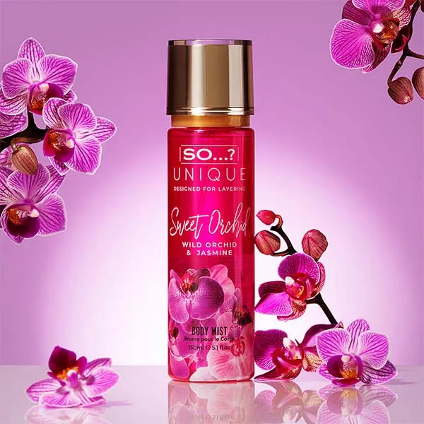 So? Unique Sweet Orchid Body Mist 150Ml