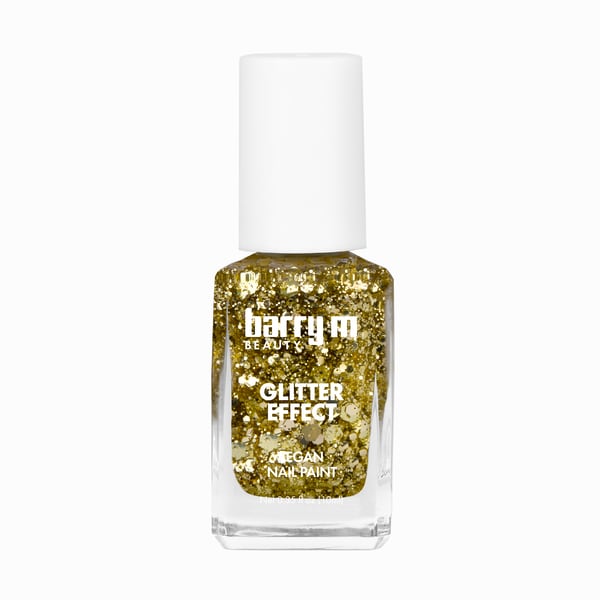 Barry M Glitter Effect Nail Paint Glitz & Gold