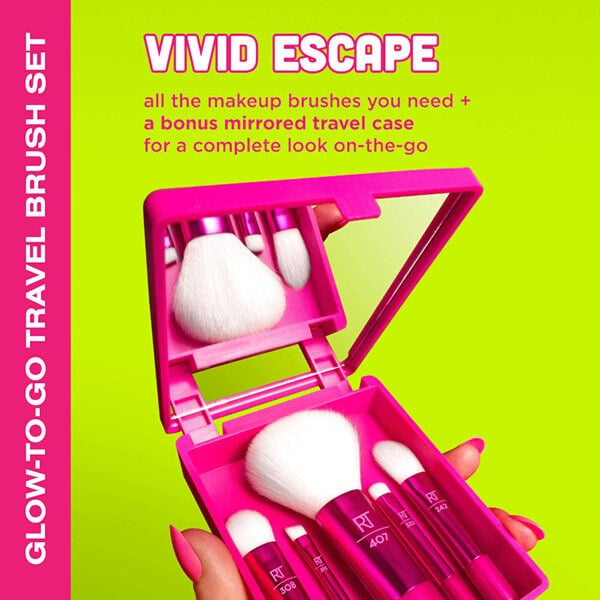 REAL TECH GLOW TO GO TRAVEL SET VIVID