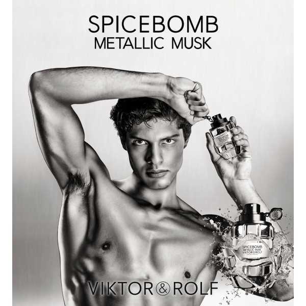 Viktor And Rolf Spicebomb Metallic Musk Eau De Parfum 50Ml