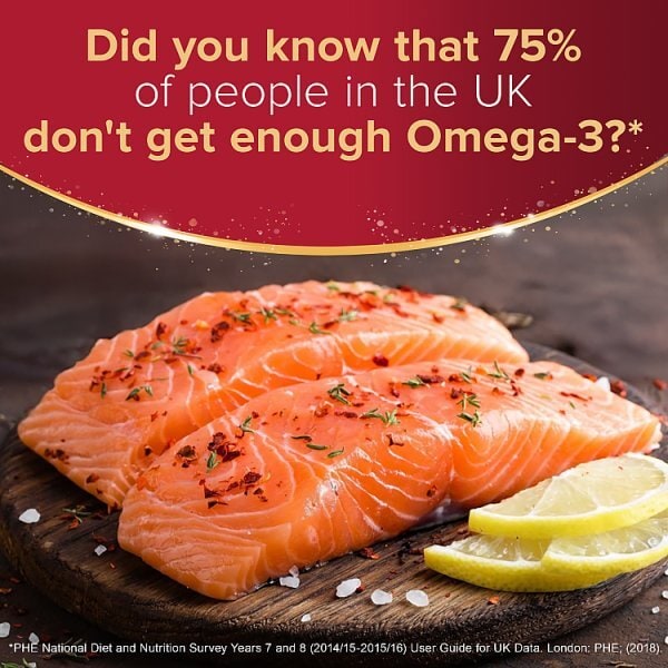 Seven Seas Omega-3 Max Strength with Vitamin D