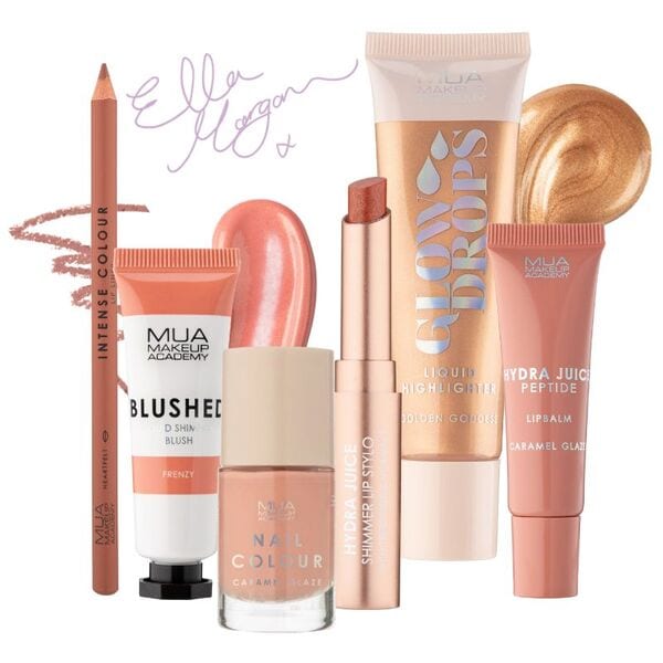 MUA x Ella Morgan The Glazed Caramel Edit