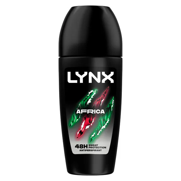 Lynx Antipersiprant Deodorant Roll On Africa 50ml