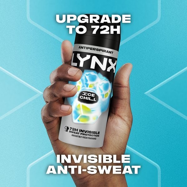 Lynx Anti-Perspirant Deodorant Spray Aerosol Ice Chill 150ml