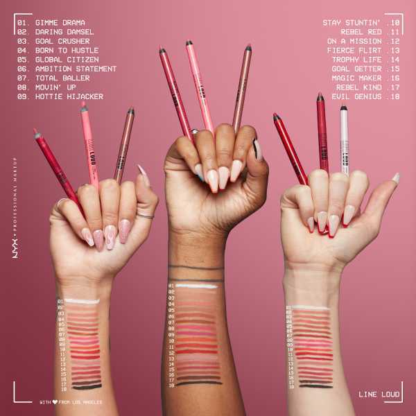 Nyx Professional Makeup Line Loud Lip Liner Rebel Kind
