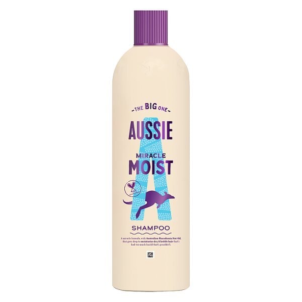 Aussie Miracle Moist Shampoo 400Ml