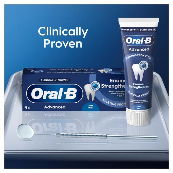 Oral-B Pro Expert Advanced Enamel Strengthening Toothpaste 75ml