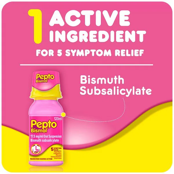 Pepto Bismol Oral Suspension 120ml