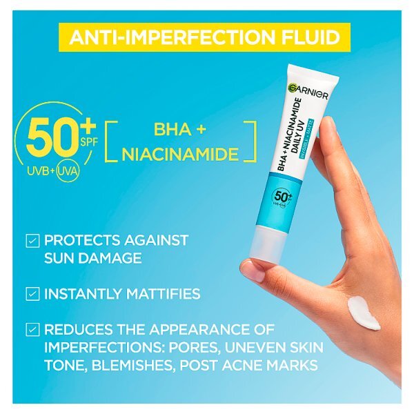 Garnier Bha + Niacinamide Uv Daily Fluid Spf50