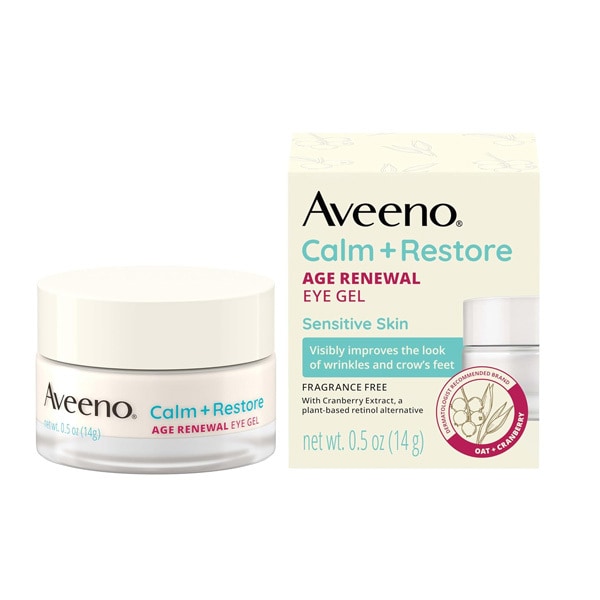 Aveeno Face Age Renewal Eye Gel Cream 15Ml