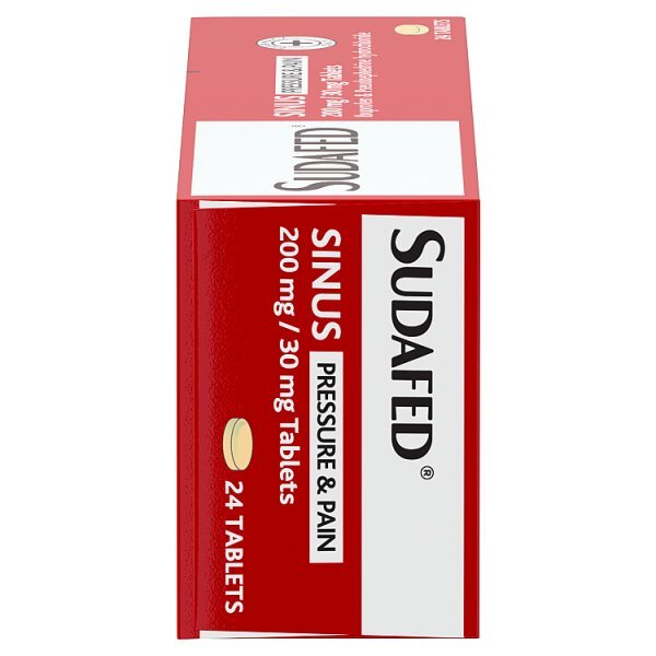Sudafed Sinus Pressure & Pain Tablets 24s
