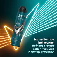 Sure Men Antiperspirant Deo Aerosol Nonstop Sport Cool 250ml